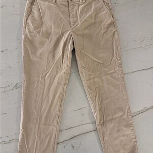 Brooks Brothers Clark Fit Stretch Pants Cotton Khaki Men 38x32